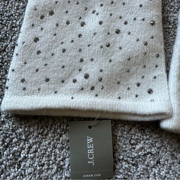 J. Crew Long Crystal Gloves in Supersoft Yarn NEW - Picture 4 of 5
